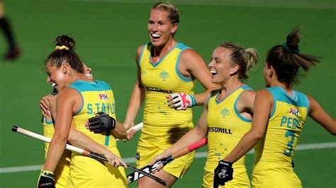 hockeyroos olympic qualifiers defeat russia to book place at tokyo au — australia s