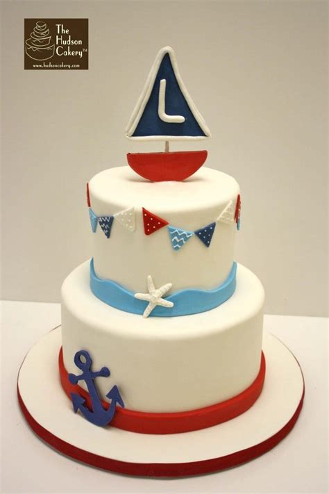 Nautical Theme Cake Ideas Nautical Birthday Cakes Nautical Cake 1st