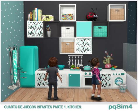 My Sims 4 Blog Toddler Kitchen Play Set By Pqsim4