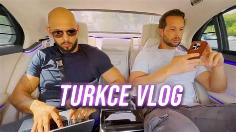 andrew tate ekibiyle Çilgin bir gün türkçe vlog youtube
