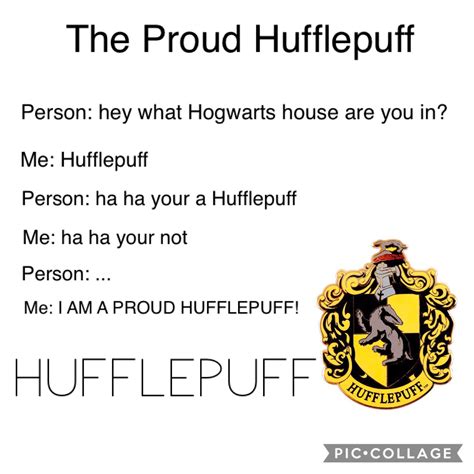 Ahahahahaha Dare I Say This Is Such A Hufflepuff Post A Slytherin Hufflepuff Pride Harry