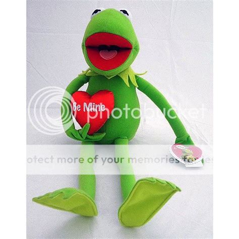 New Disney Valentine Kermit Plush With Heart At Kmart Muppet Central