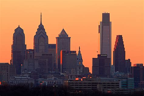 Derek Brad Photography Philadelphia Skyline