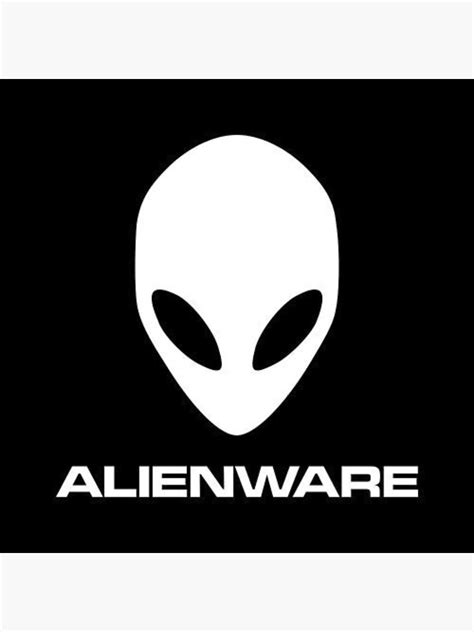 Alienware White Sticker For Sale By Josblade Redbubble