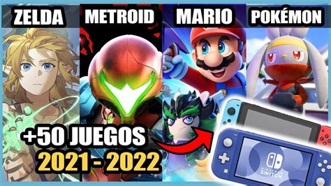 50 Grandes Juegos Para Nintendo Switch Que Llegarán En 2021 2022 N