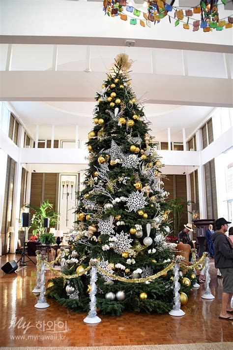 «크리스마스를 준비합시다~ #christmas #tree #크리스마스 #트리». 카할라 호텔에서 크리스마스 트리 점등식 진행! - 마이하와이