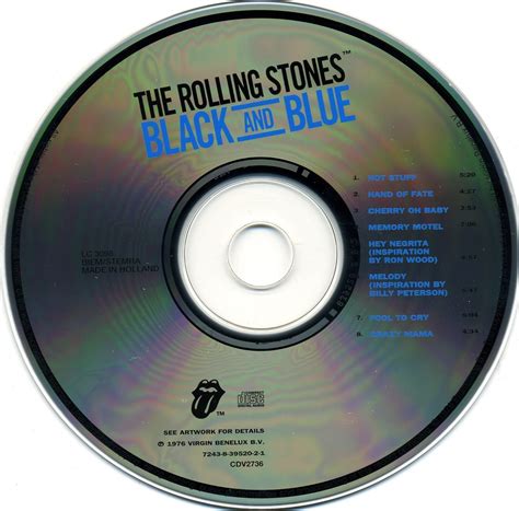 Musicotherapia The Rolling Stones Black And Blue 1976