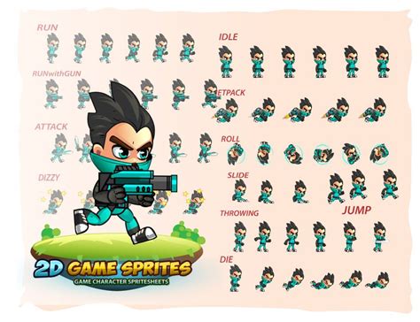 George 2d Game Sprites By Dionartworks Codester