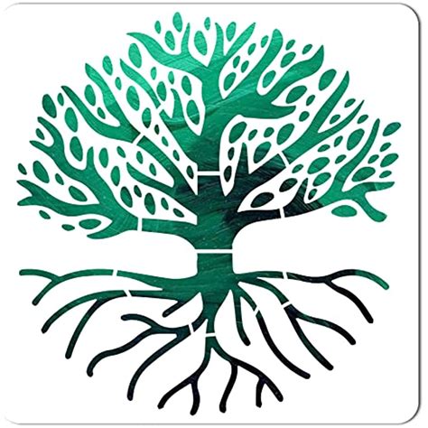Tree Of Life Pattern Stencil Template Large Reusable Decoration Sign