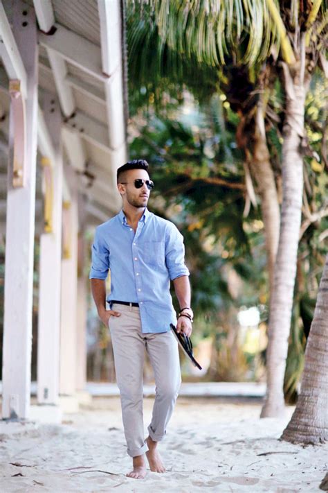 You have to think about what is suitable to wear at a beach wedding. Top 15 Cozy Summer Men's Wear For Beach Holiday | Beach ...