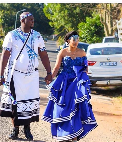 Seshoeshoe Traditional Attires For Wedding In 2021 African Traditional Wear African Attire