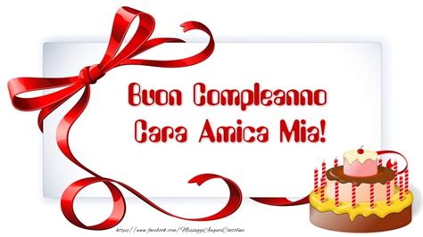 Auguri di buon compleanno www.edayapps.com/it/auguri/ auguri.di.buon.compleanno. Cartoline di compleanno per Amica - Buon Compleanno cara ...