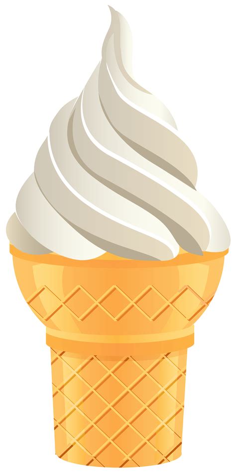 Ice Cream Cone Flavor Cup Vanilla Ice Cream Cone Png Transparent Clip