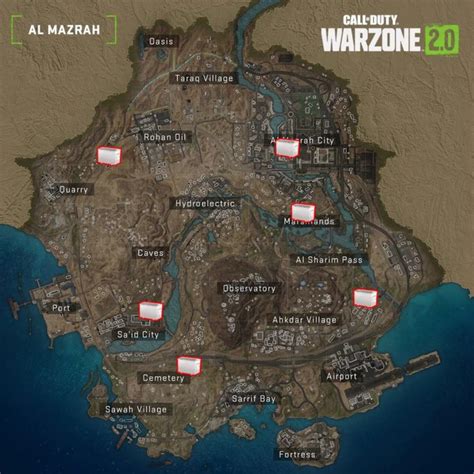 Each Useless Drop Location In Warzone 2 Dmz Starfield