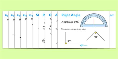 Types Of Angles Display Posters Types Of Angles Type Angle
