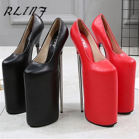 Buy Rlinf Big Size 34 46 Brand Shoes Woman High Heels