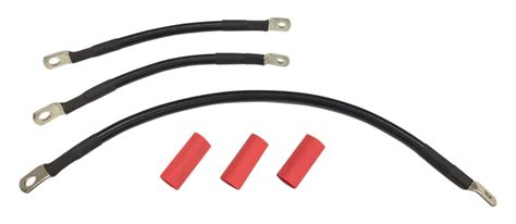 Drag Specialties Battery Cable Kit For Harley Dyna 1991 2003