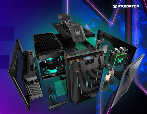 Acer представила Predator Orion X — игровой ПК в уникальном корпусе