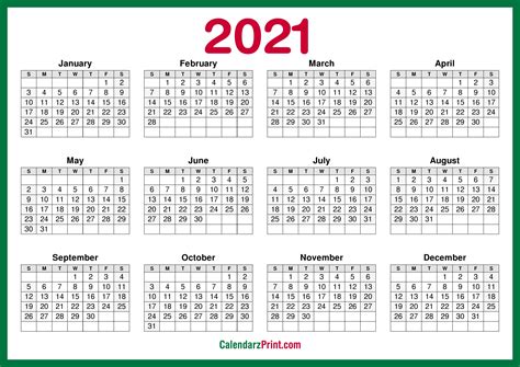 Calendar Of 2021 Wallpapers Wallpaper Cave