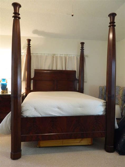 Circa 1890 American Four Poster Bed From A Madison Georgia Plantation