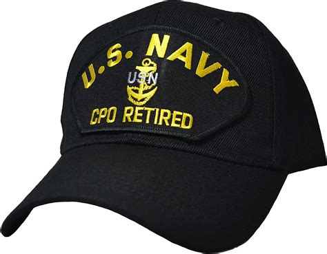 Us Navy Cpo Retired Ball Cap At Amazon Mens Clothing Store