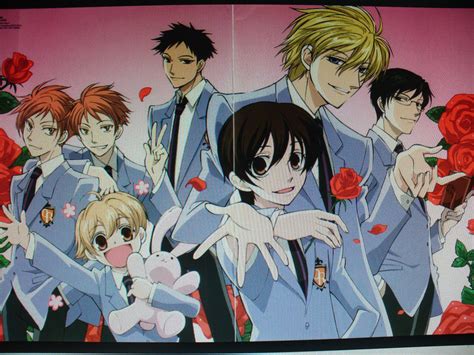 When she opens the door to music room #3 hoping to find a quiet place to study. The Ouran Host Club. - Ouran High School Host Club Club ...