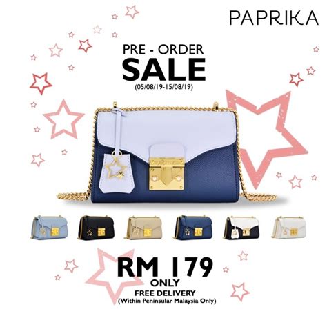 We have an extensive range of leather handbags, fashion handbags, travel bags, luggage, womens wallets, mens wallets, business bags and backpacks. (SEMASA) HONG KONG branded handbag PAPRIKA enters Malaysia ...