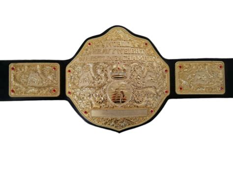 Wwe World Heavyweight Big Gold Championship Belt Replica Buy