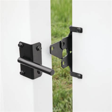 Post Latch 2 Sided Locking Latch Barrette Outdoor Living