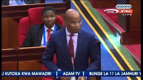 Bungeni Makamba Aongelea Sakata La Uchaguzi Zanzibar Youtube