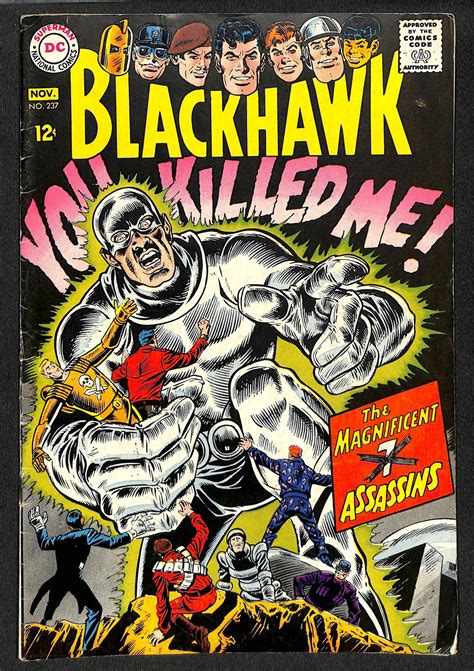 Blackhawk 237 1967 Comic Books Silver Age Dc Comics Hipcomic