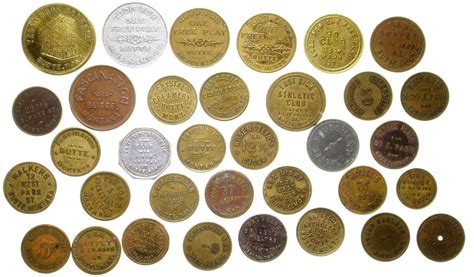 Butte Brass Token Collection Butte Montana