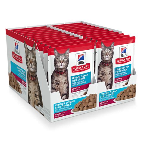 Browse our selection of science diet dry cat food and wet options. Hill's Science Diet Adult Tender Ocean Fish Dinner Wet Cat ...