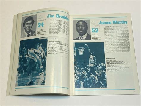 University of North Carolina Tar Heels Basketball 19801981 James Worthy