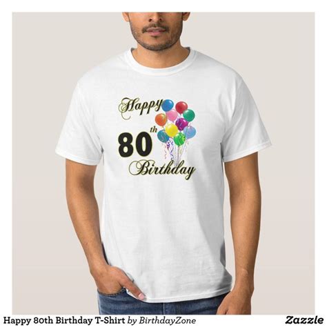 happy 80th birthday t shirt shirts t shirt happy 80th birthday