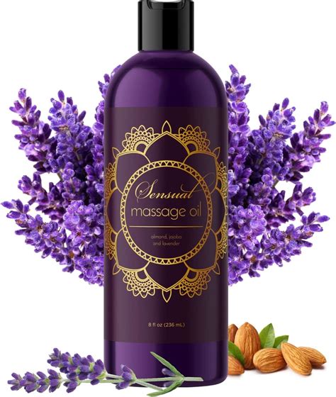 Aromatherapy Sensual Massage Oil For Couples Non Greasy Massage Oil For Body Massage With