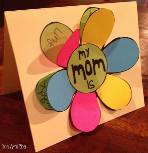 Fresh bouquets will come and go, but this handmade beauty will sit on display for years to come. Mother's Day Card {A Flip the Flap Flower Card for Mom and ...