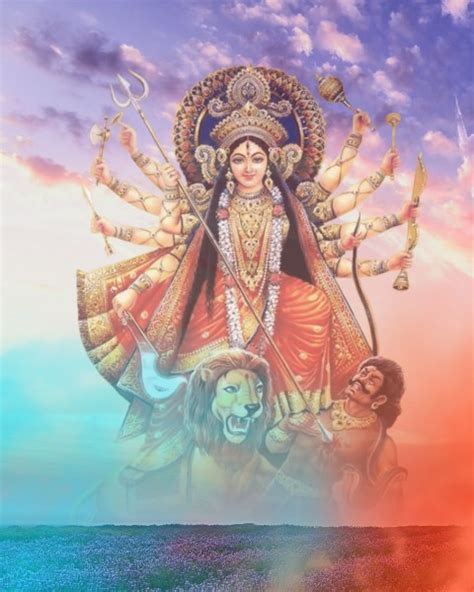 Sky Change Maa Durga Video Editing Durga Puja Vfx Video Editing My