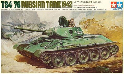 Tamiya Russian T 3476 1942 Version 135 Scale Remote Control