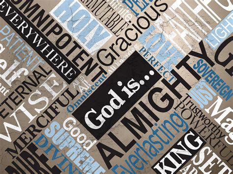Attributes Of God From A Z Thepreachersword