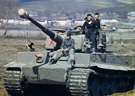 World War II In Pictures Color Photos Of World War II Part 8 Tanks