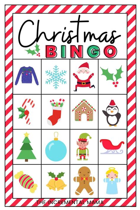50 Printable Christmas Bingo Cards Free Printable Templates By Nora