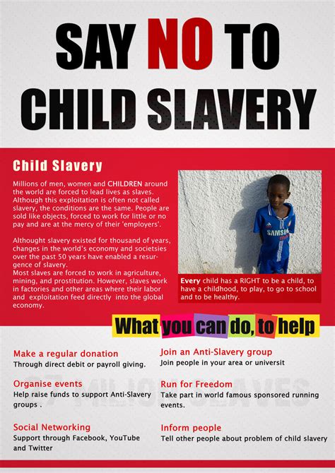Say No To Child Slavery By Emaqraq On Deviantart