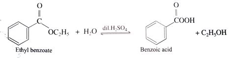 Ethyl Benzoate To Benzoic Acid