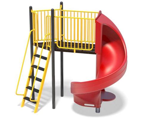 Spiral Slide And Ladder For Playground Henderson Recreation