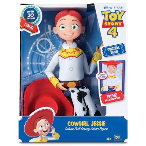 Toy Story 4 Deluxe Talking Cowgirl Jessie Toys Caseys Toys
