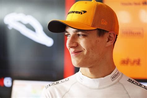 He first began racing at the age of seven. Lando Norris plays down father's wealth | F1-Fansite.com