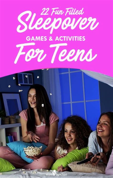 22 Fun Sleepover Games And Activities For Teens 9 To 18 Years Artofit