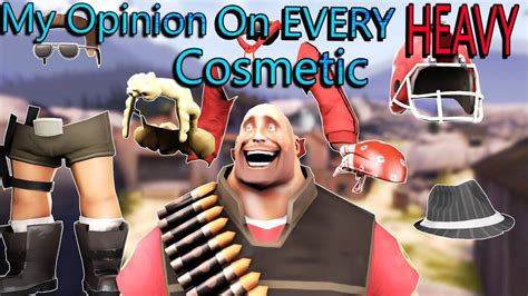 Tf2 My Opinion On Every Heavy Cosmetic In Under 7 Minutes Qanda