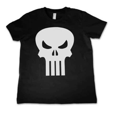 Punisher Kindershirt Distressed Skull Marvel Prutsshop